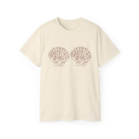 Unisex Cotton Tee - Aphrodite Divine Feminine Shell