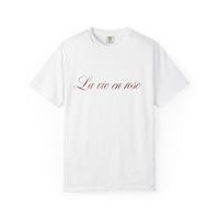 La Vie en Rose Tee  Feminine Minimalism by Women of Venus