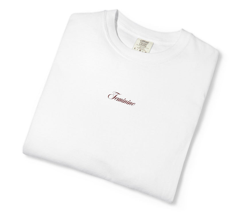 Embroidered Feminine Tee