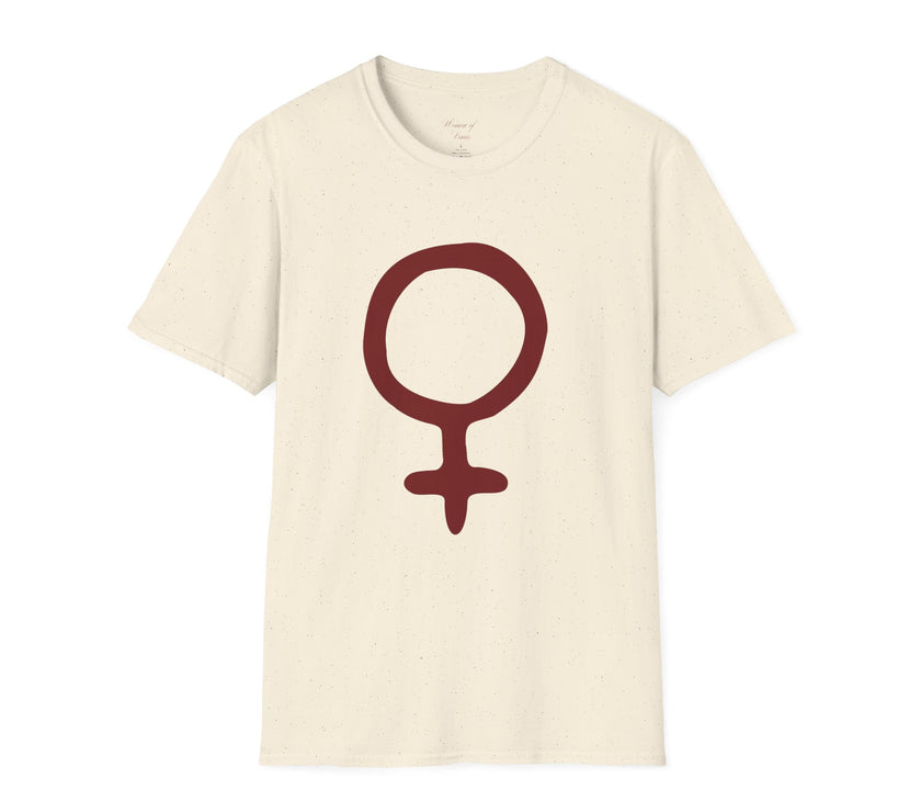 Feminine Symbol T-Shirt – Minimalist Women’s Empowerment Tee