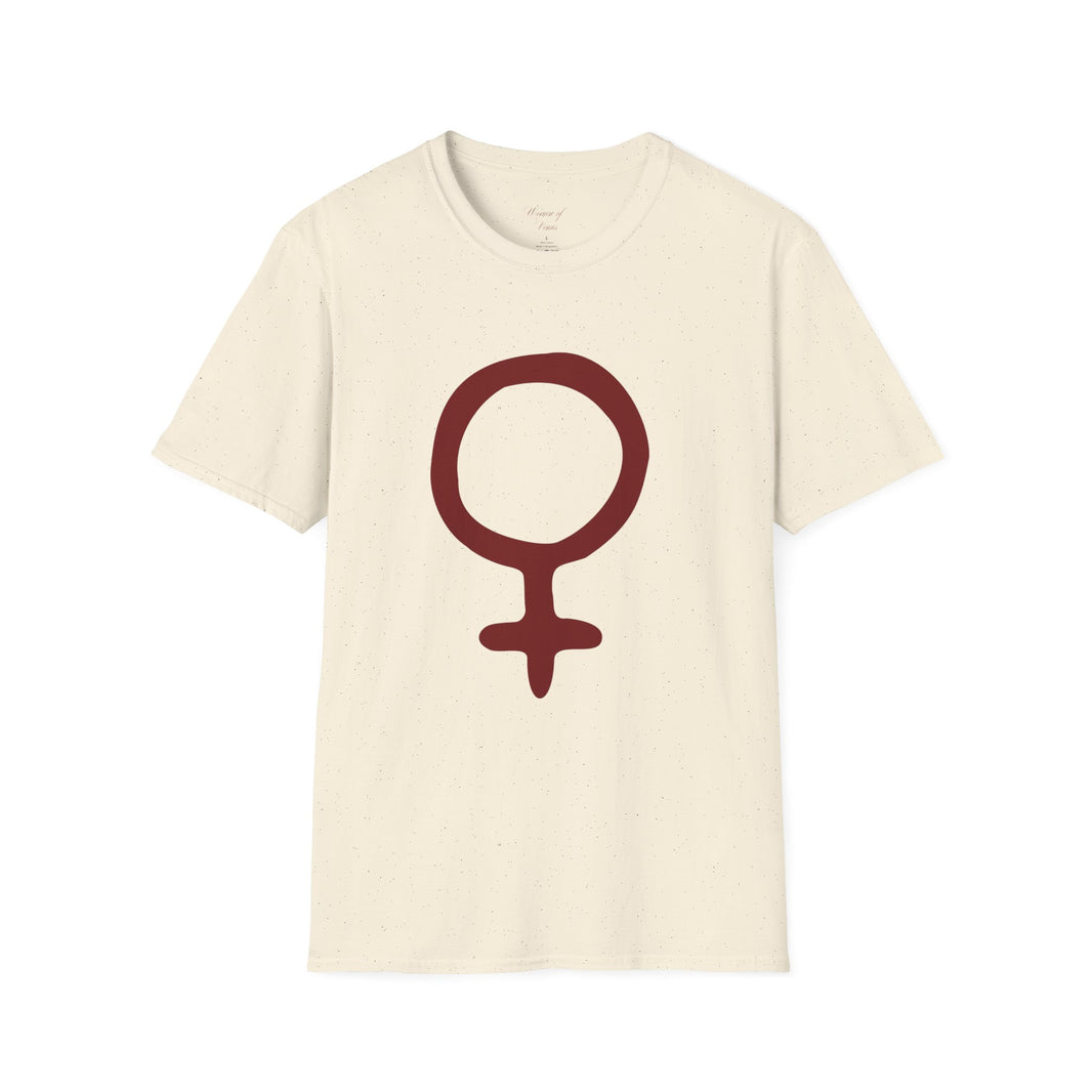 Feminine Symbol T-Shirt – Minimalist Women’s Empowerment Tee