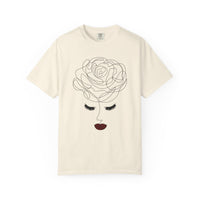 The Rose of Venus Tee – Feminine Line Art T-Shirt