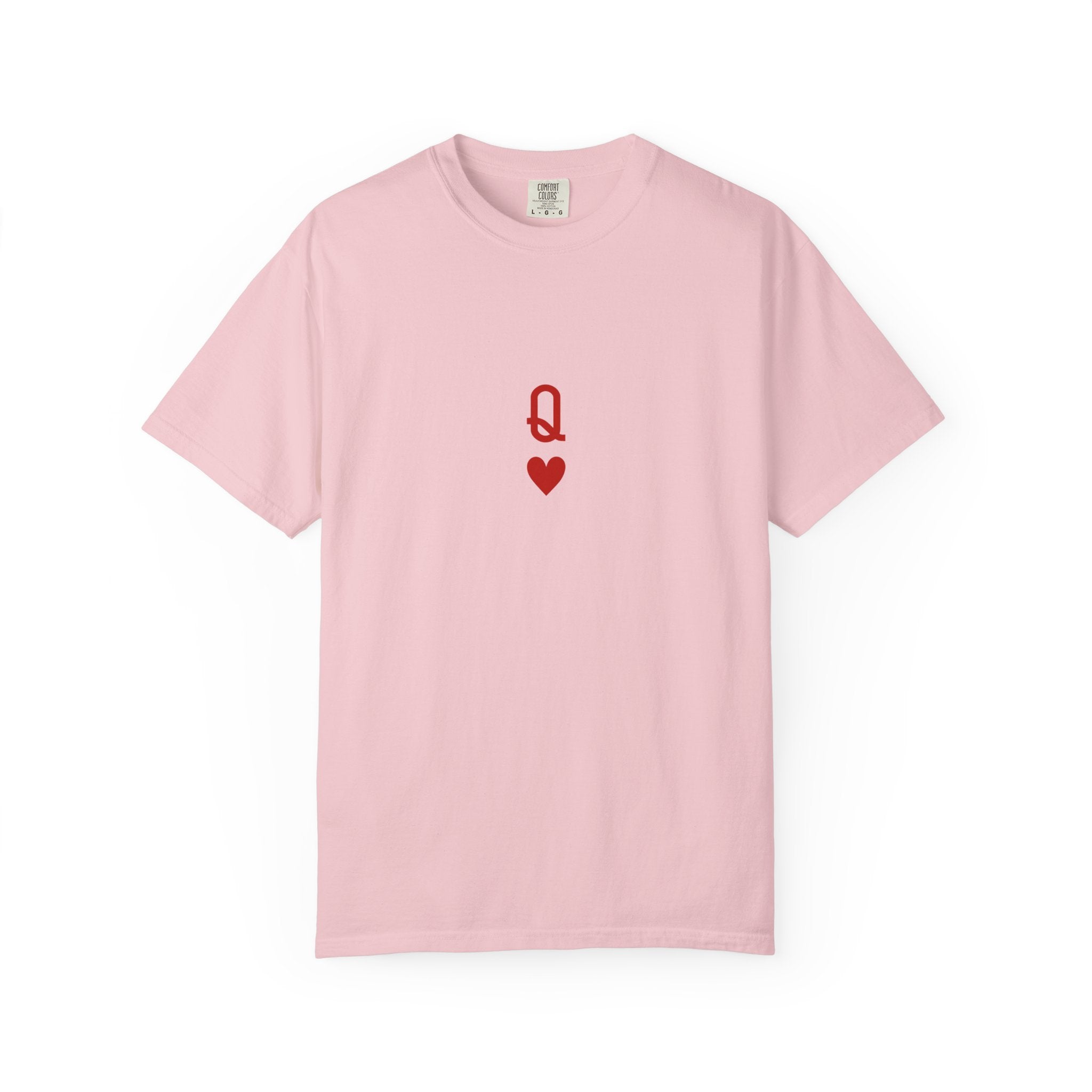 Queen of Hearts Tee — Minimalist Statement t-shirt