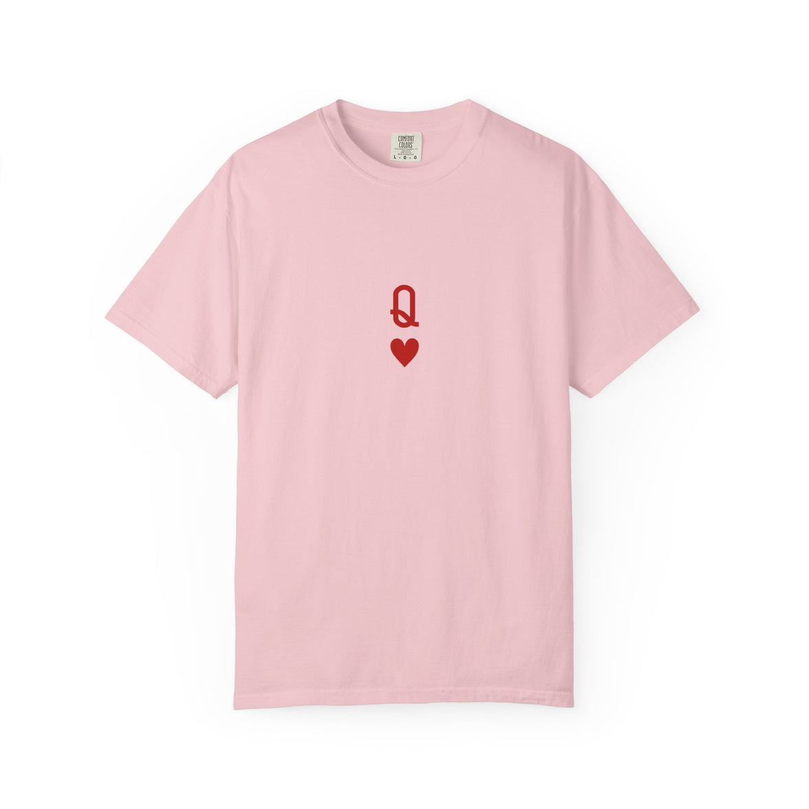 Queen of Hearts Tee — Minimalist Statement t-shirt