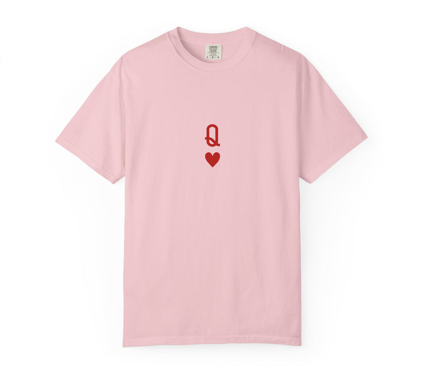 Queen of Hearts Tee — Minimalist Statement t-shirt