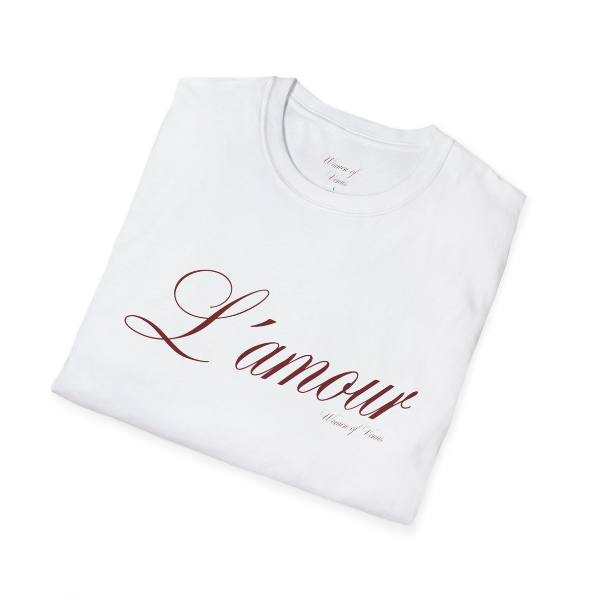 L’amour Tee | French-Inspired Romantic Graphic T-Shirt