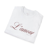L’amour Tee | French-Inspired Romantic Graphic T-Shirt