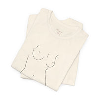 Nude Outline Graphic Tee