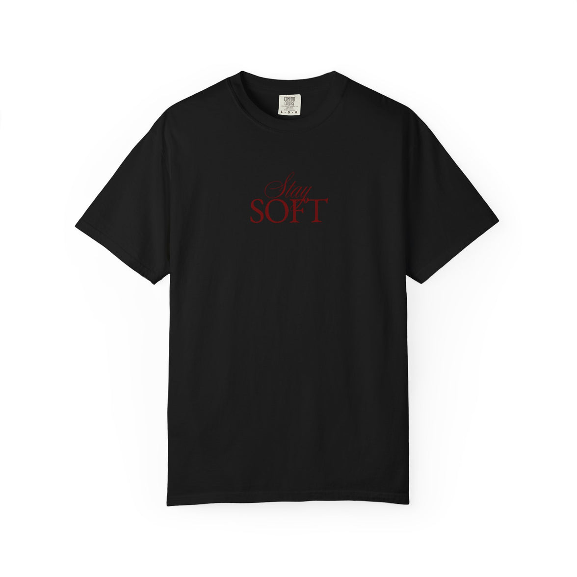 STAY SOFT Tee – Minimalist Feminine Empowerment Shirt