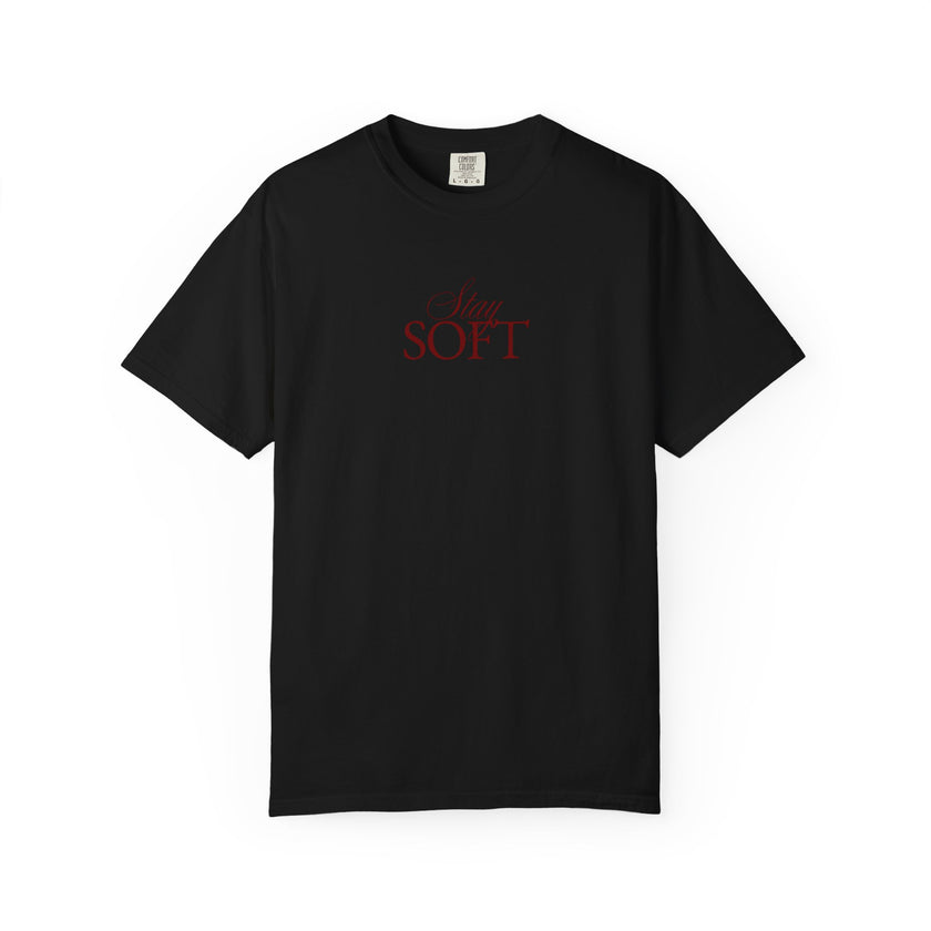 STAY SOFT Tee – Minimalist Feminine Empowerment Shirt