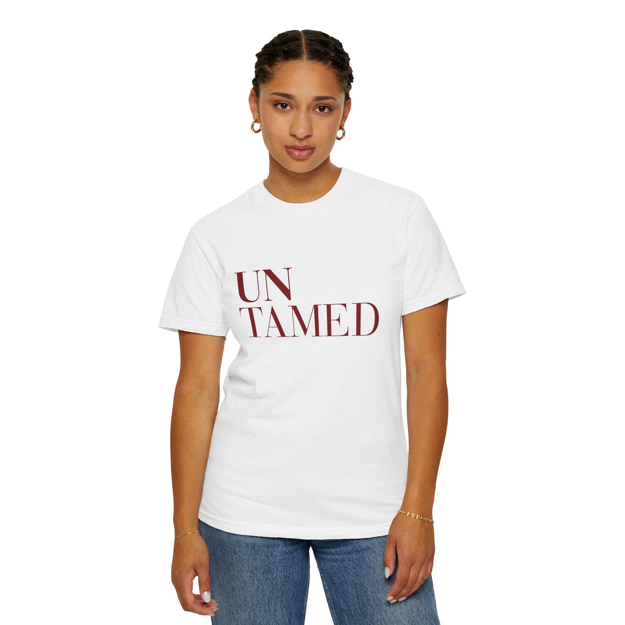 Untamed Tee – Feminine Graphic T-Shirt