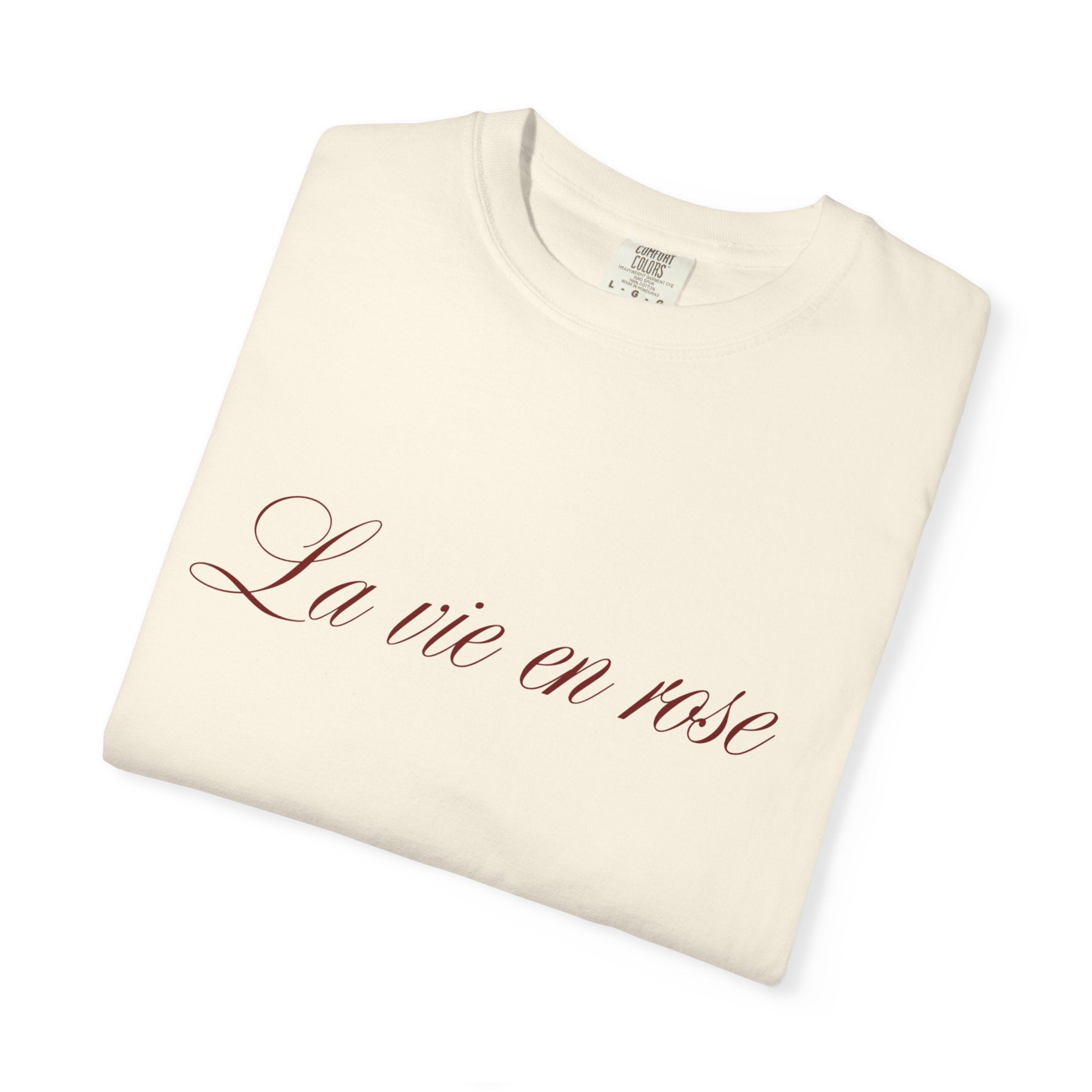 La Vie en Rose Tee  Feminine Minimalism by Women of Venus