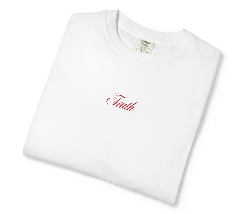 Embroidered Truth t-shirt