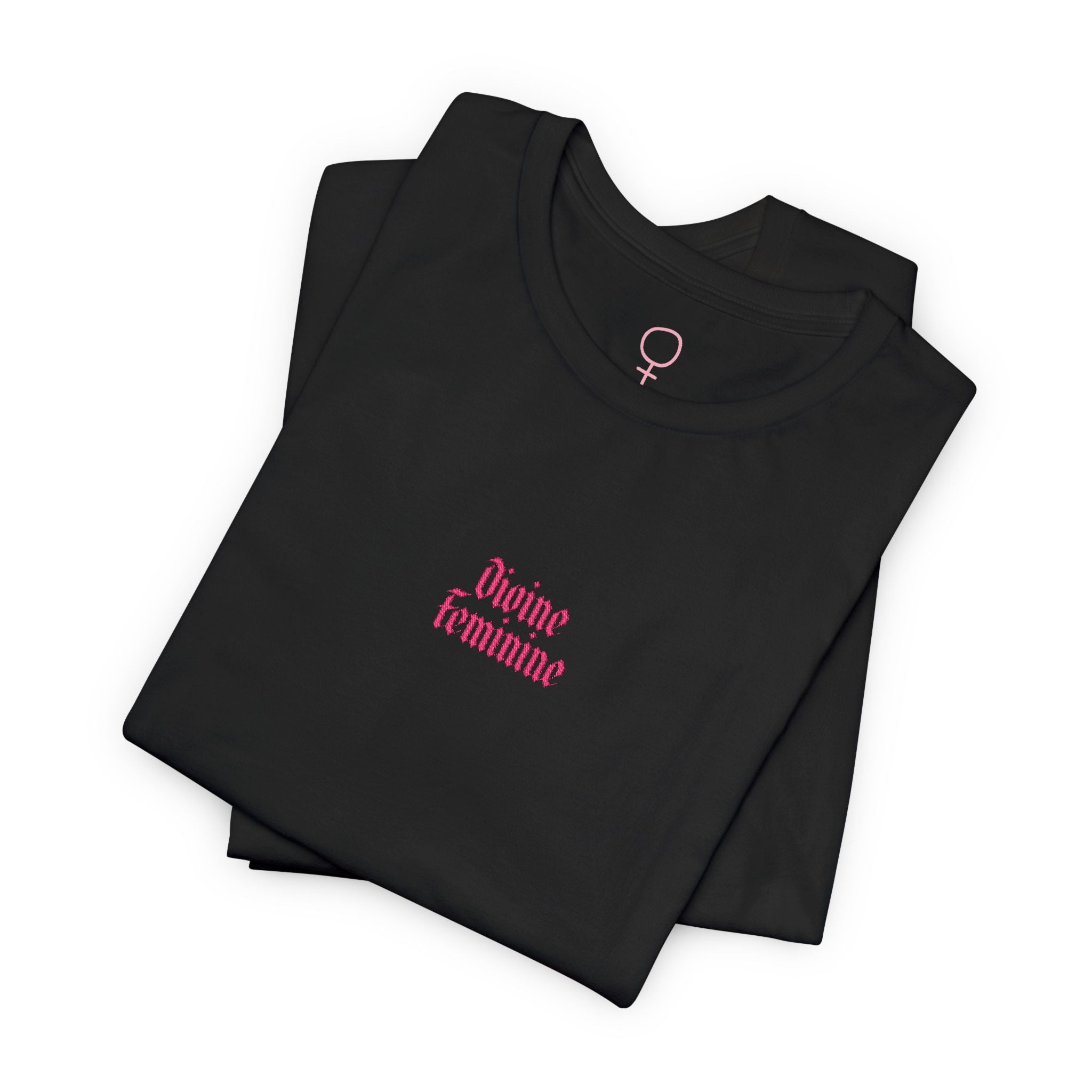 Embroidered Divine Feminine Tee