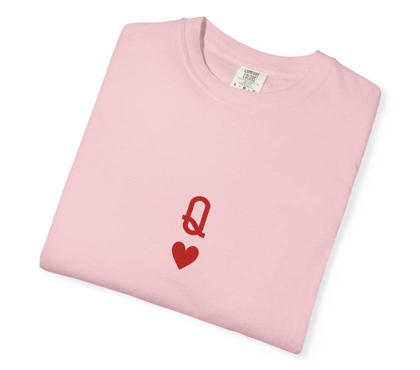 Queen of Hearts Tee — Minimalist Statement t-shirt