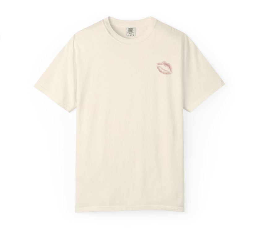 Lipstick Kiss T-Shirt - 100% cotton