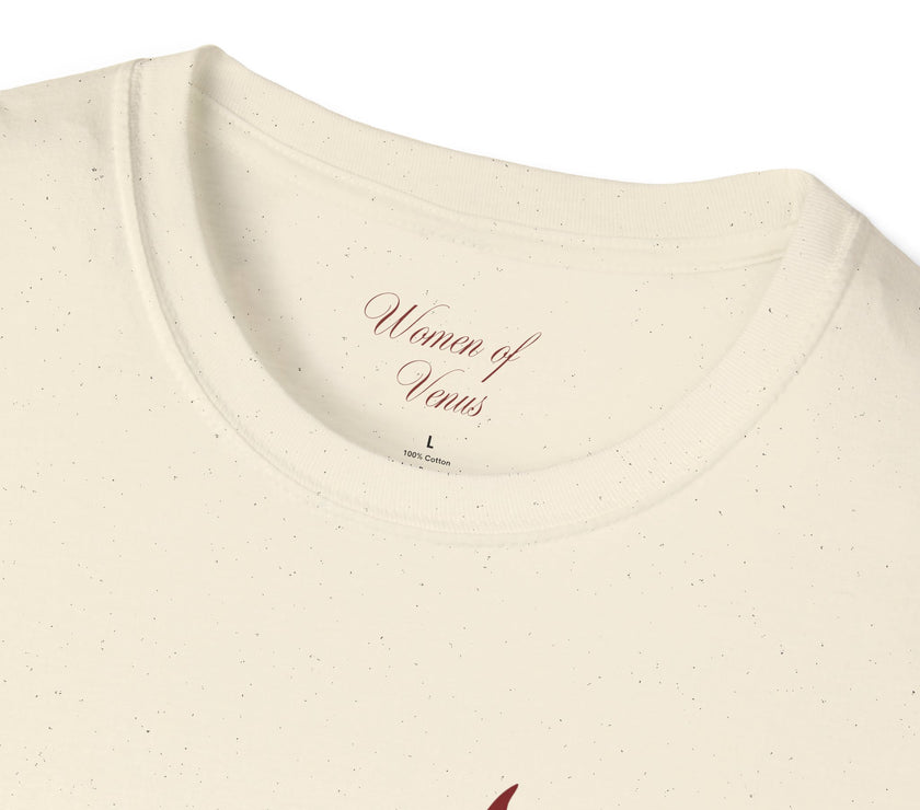 Female Body Outline T-Shirt - Softstyle