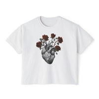 Blooming Heart Boxy Tee